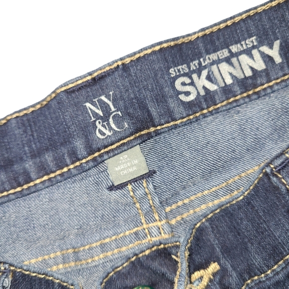 💕4X HP💕NY&C Skinny Jeans💕Size 12 - Picture 5 of 8